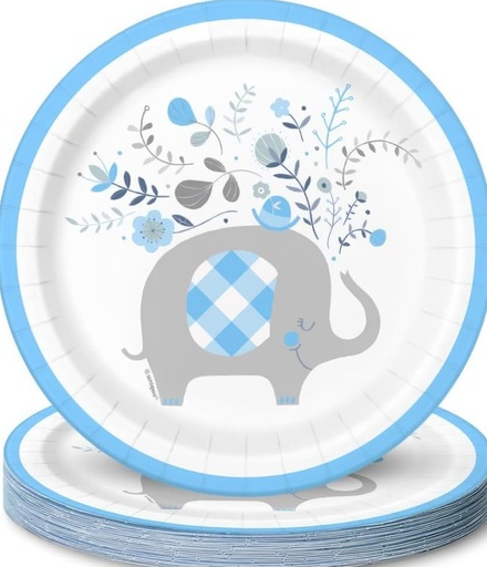 [31.78394] Plato 7" Blue Elephant C/8