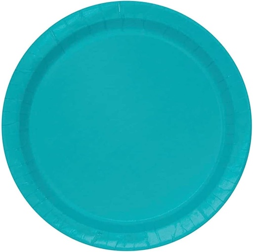 [32123] Plato 9" Azul Caribbean C/16