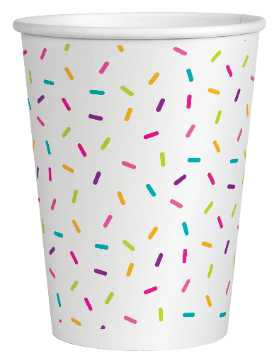 [10.420G/938] Vaso 9oz Sprinkle C/8