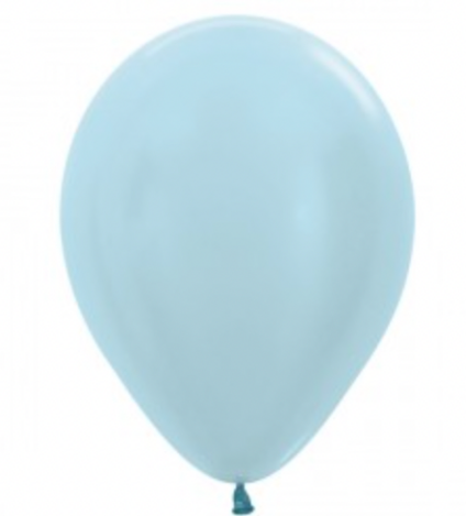 [221.236469] Globo 12" Latex Satin Azul C/1