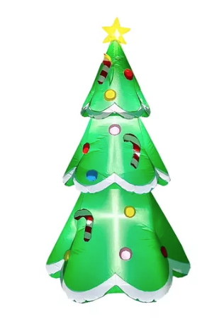 [263.5023A] Arbol de Navidad Inflable 1.5 m C/1