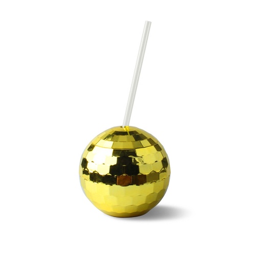 [290.615149] Vaso Bola Disco Dorado C/1