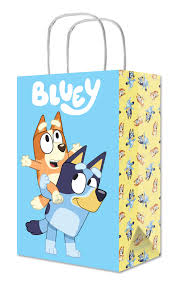 [10.515/878] Bolsa De Papel Con Asa Bluey C/6