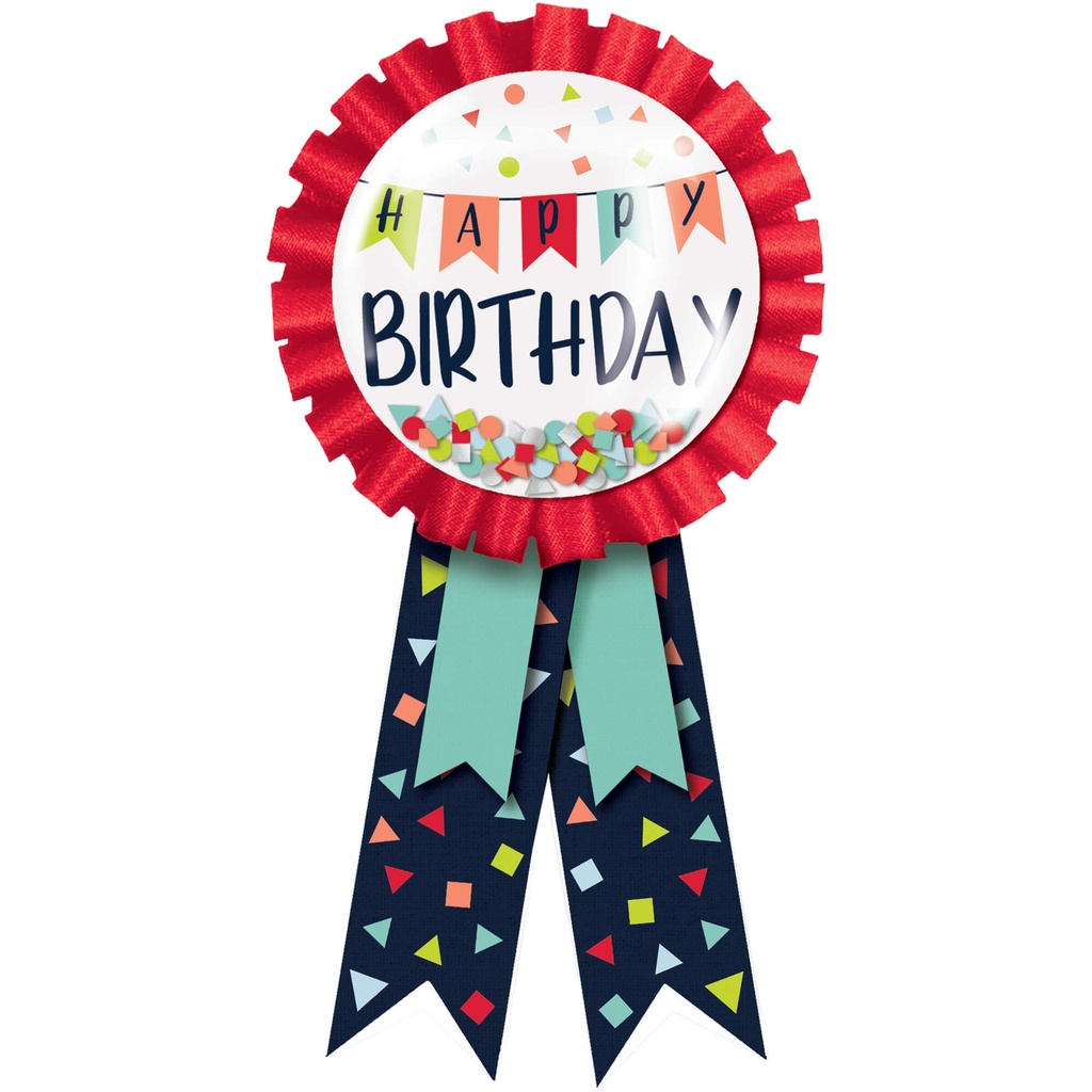 Award Ribbon HBD Reason To Celebrate C/1 | PartyStore