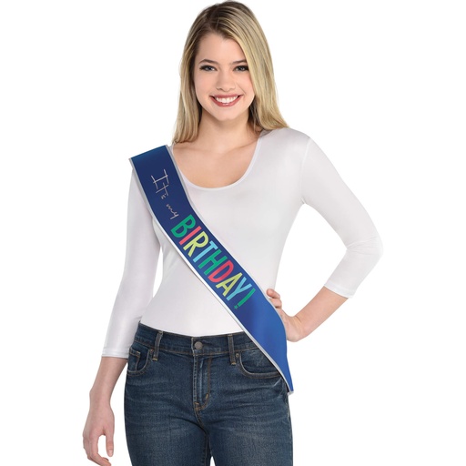 [41.340446] Birthday Sash It's My Birthday Modern C/1