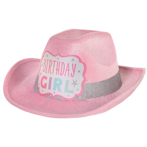 [41.3902229] Cowboy Hat Birthday Girl C/1