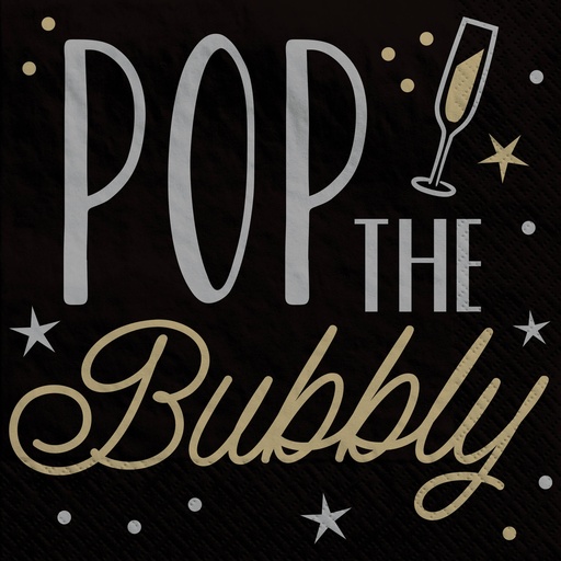 [40.98027991] Servilleta CH Pop The Bubbly C/16