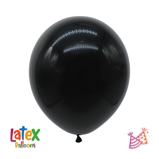 [300.LB9NG] Bolsa De Globos 9" Negro Space Black C/50