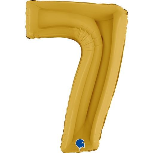 [300.N40OR7] Globo 40" Numero 7 Oro C/1