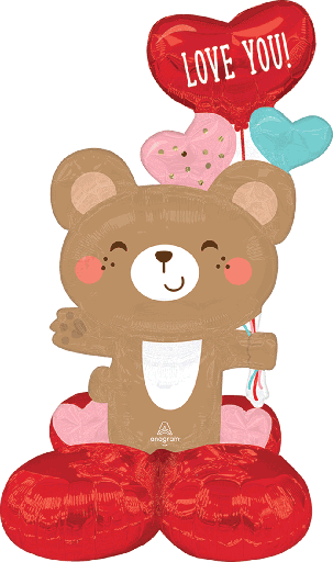 [190.47194-01] Globo Airloonz Jr Oso Love You C/1