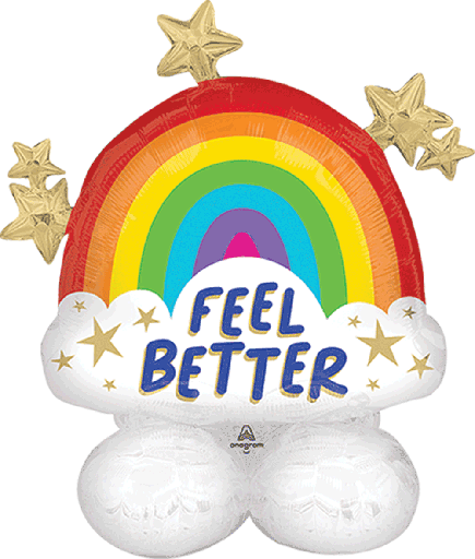 [190.47169-01] Globo Airloonz Jr Arcoiris Feel Better C/1