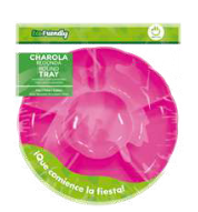 [54.77496] Charola Con Division Magenta C/3