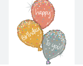 [8055513358522] Globo 32"Happy Birthday C/1