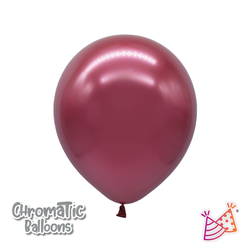 [300CB9RS] Bolsa De Globos Chrome 9" Rosa C/50