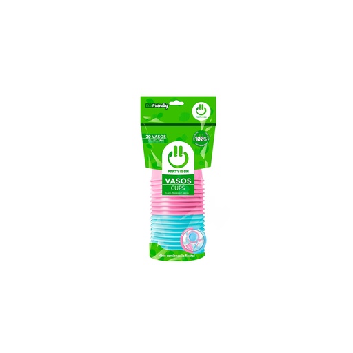 [54.3370] Vaso 12oz. Girl or Boy C/20