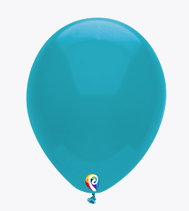 [202.73050] Bolsa De Globos 12" Turquesa Liso C/50