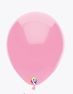 [202.72872] Bolsa De Globos 12" Rosa Bebe Liso C/50