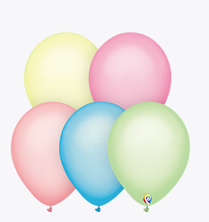[202.73211] Bolsa De Globos 12" Surtido Neon Liso C/50