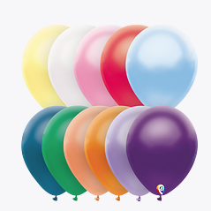 [202.73190] Bolsa De Globos 12" Surtido Perla Liso C/50