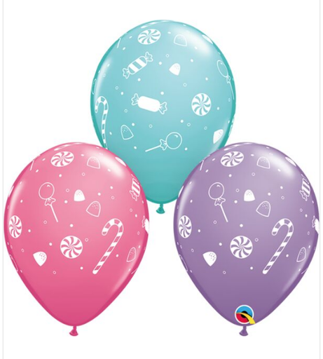 [202.0212] Globo 12" Dulces y Confeti C/1