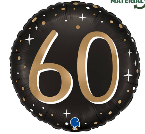 [300.G78226-P] Globo 18" Sparkling 60 C/1