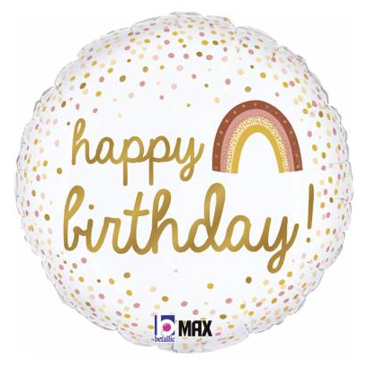 [300.26166P-P] Globo 18" Boho Birthday C/1