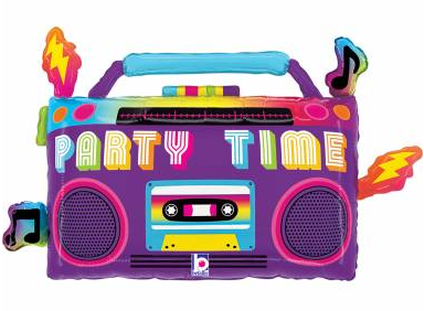 [300.25368-P] Globo 29" Party Time Box C/1