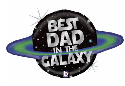[300.35942GH-P] Globo 31" Galactic Dad C/1
