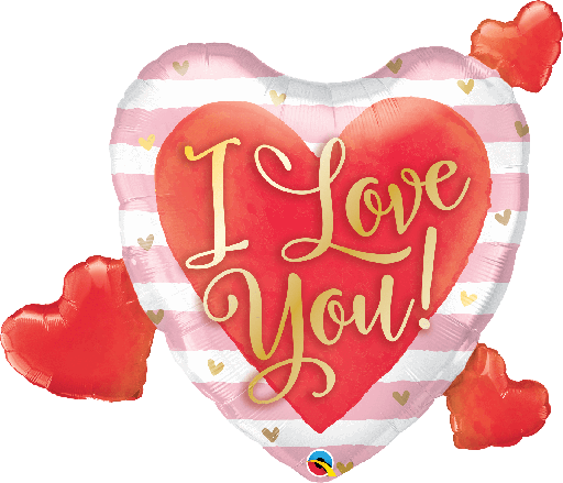 [207.21042] Globo 36" Corazon I Love You C/1