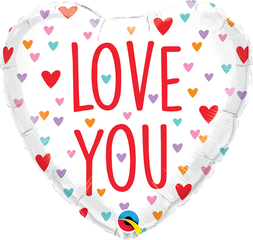 [207.31923] Globo 18" Love You Corazones Pequeños C/1