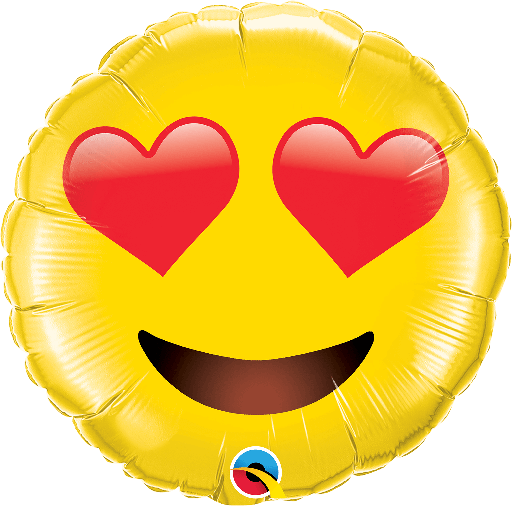 [207.97541] Globo 28" Carita Enamorada C/1