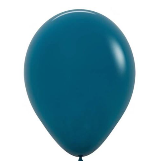 [221.404639] Globo 12" Latex Fashion Turquesa Profundo C/1