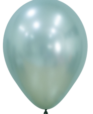 [221.409665] Globo 12" Latex Silk Verde Menta C/1