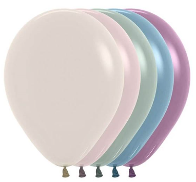 [221.395869] Globo 12" Latex Pastel Dusk Surtido C/1