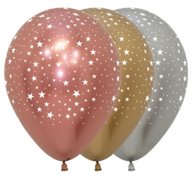 [221.177847] Globo 5" Infinity Estrellas C/1