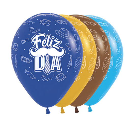 [200.396392] Globo 12" Feliz Dia Papa C/1