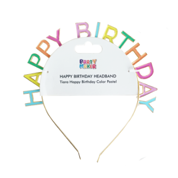 [290.629090] Tiara Happy Birthday Color Pastel C/1