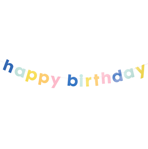 [290.608283] Mini Banner Happy Birthday Colorido C/1